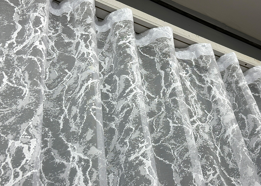 Тюль жакард "Преміум" колір білий 1783т Київ - фото 7