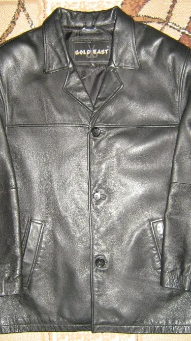Куртка чоловіча шкіряна, нар. 50/52, «осінь-весна», Харків - фото 2