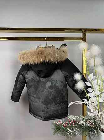 Детская зимняя курточка для мальчика варенка на холофайбере 110,116,122,128,134 Николаев