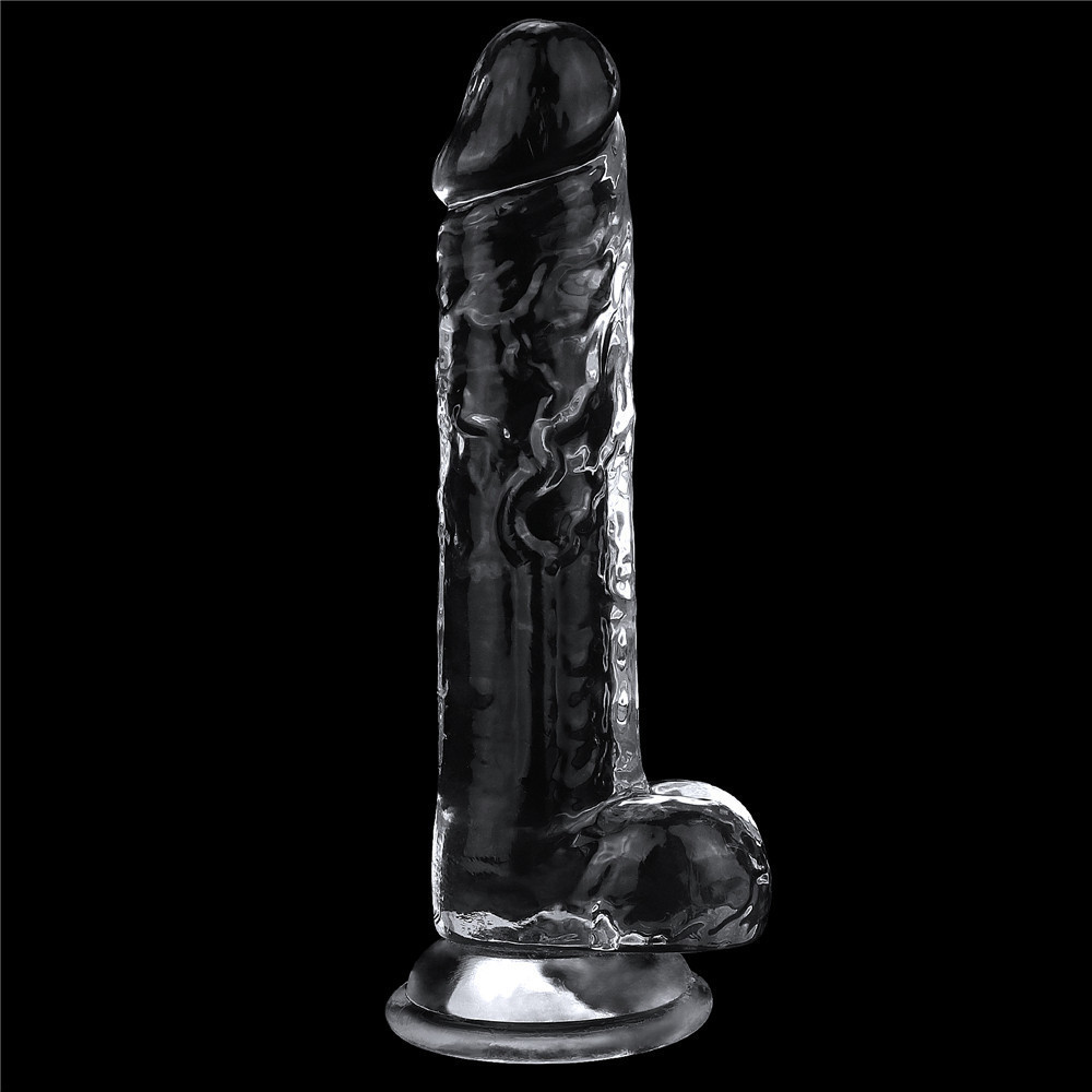 Фалоімітатор - Flawless Clear Dildo 7.5" Clear Sex Aura Київ - фото 2
