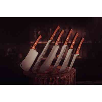 Кухонный нож Tramontina Churrasco Black мачете для м'яса 253 мм (22844/110) Винница