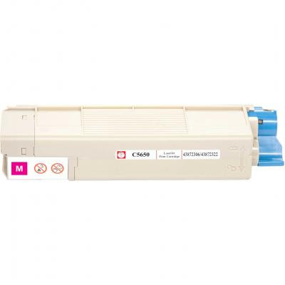 Тонер-картридж BASF OKI C5650/5750 Magenta 43872306/43872322 (KT-C5650M) Вінниця - фото 2