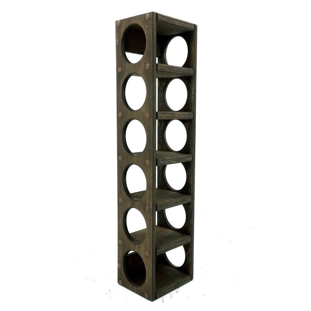 Настільна винна полиця "Хейліс" мокко Миколаїв - фото 1