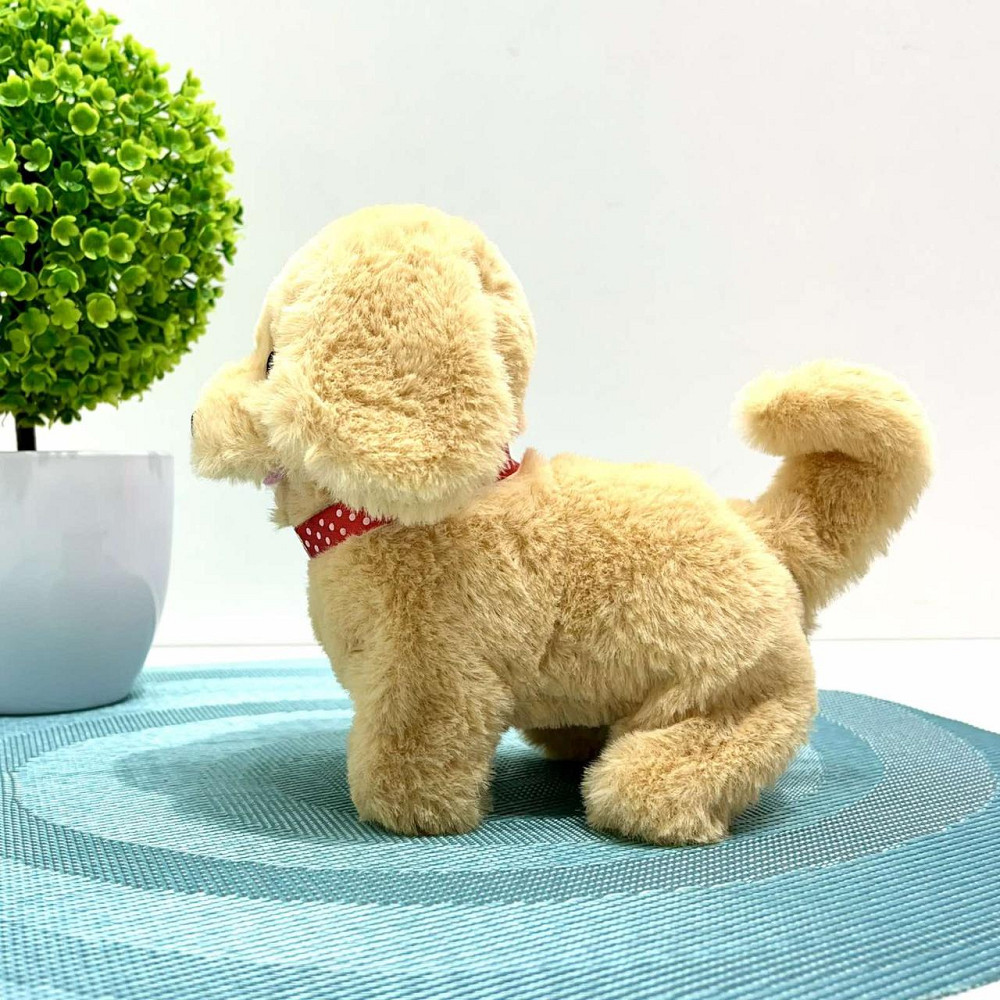 Собачка інтерактивна ходить гавкає ворушить хвостиком головою в переносці Бежева (688-122A) Чернігів - фото 5