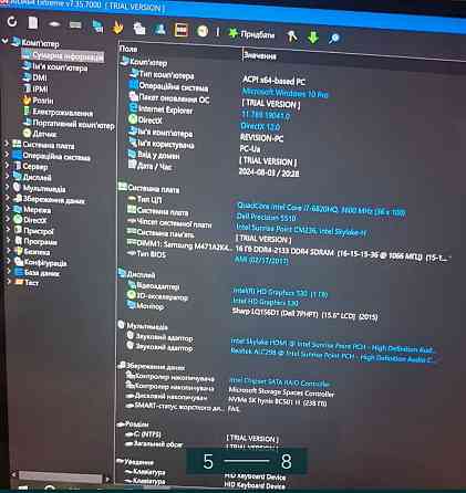 Крутий потужний Ультрабук: DELL Precision 5510. Київ