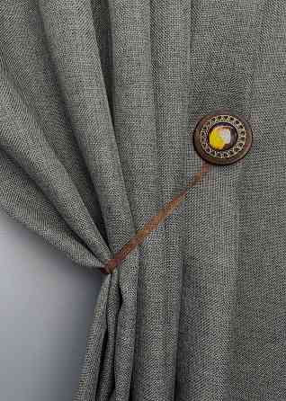 Магніти для штор і гардин Карпати набір 2 шт Венге з бронзовим (81-258) Київ