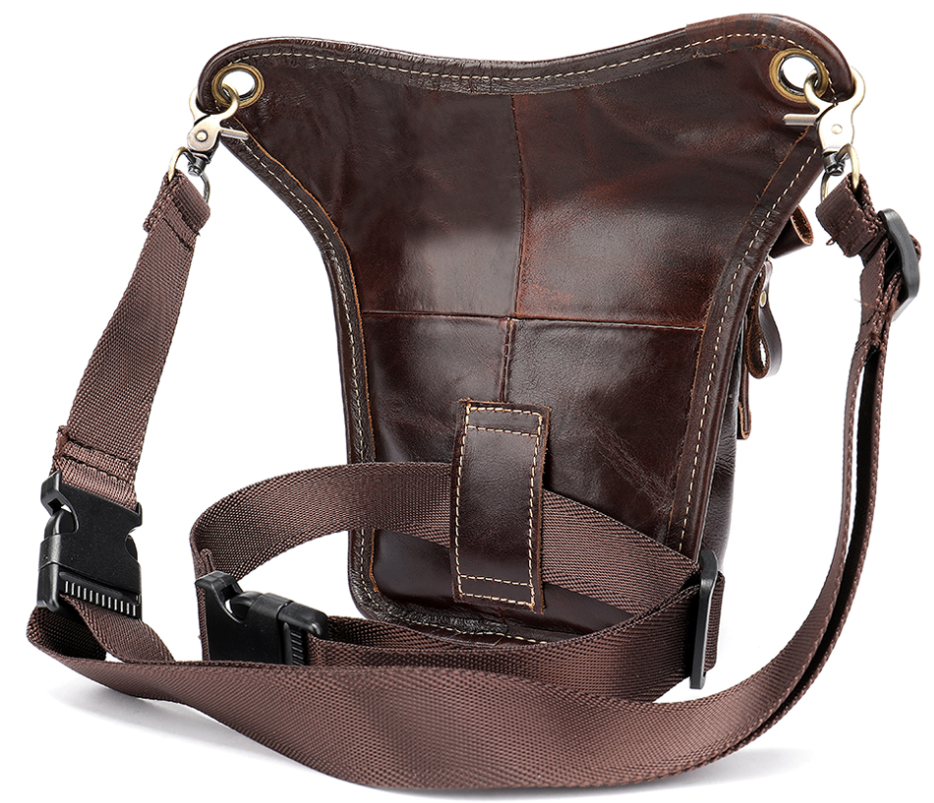 Поясная сумка Vintage 20014 Коричневая Киев - изображение 4