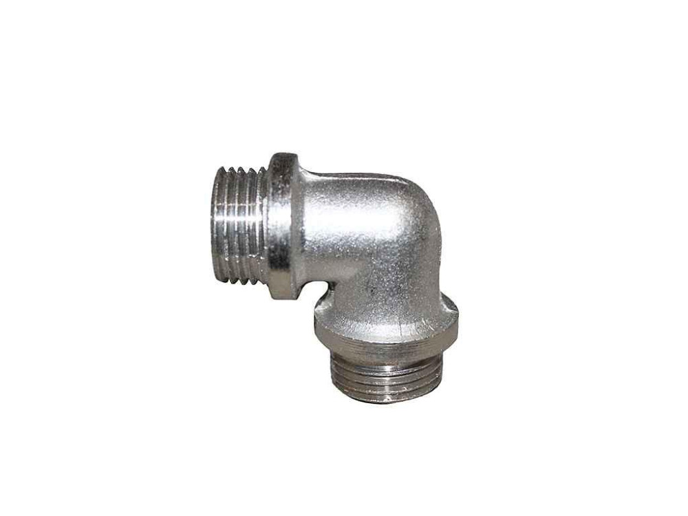 Угольник ник 1/2 ЗЗ ТМ FITTINGS Solmir Киев - изображение 1