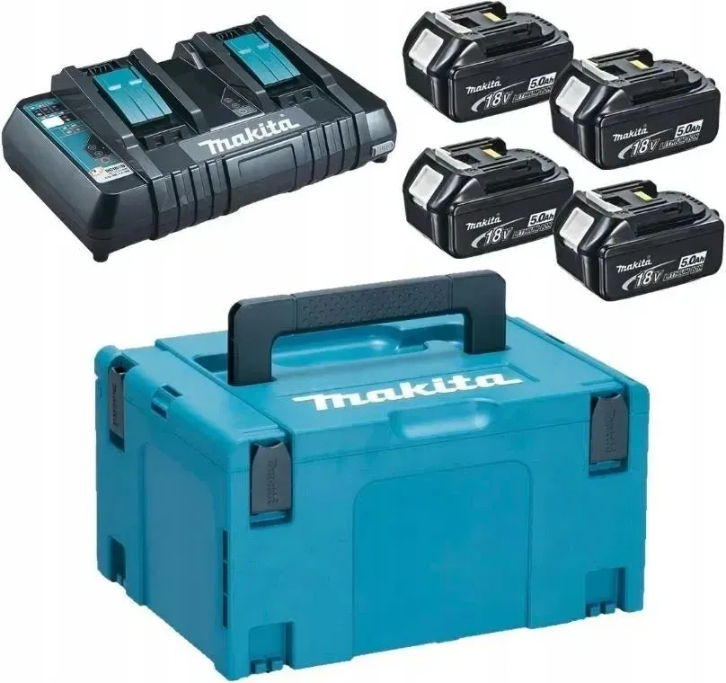 Makita Zestaw Zasilający 18V Makpac (4*Bl1850+Dc18Rd) M1976268 Киев - изображение 1