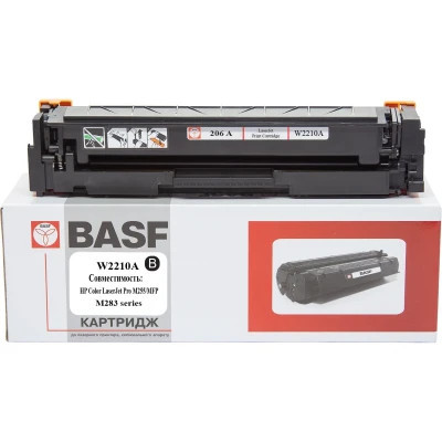 Картридж BASF HP CLJ M255, MFP M282/M283 W2210A Black, without chip (BASF-KT-W2210A-WOC) Винница - изображение 1
