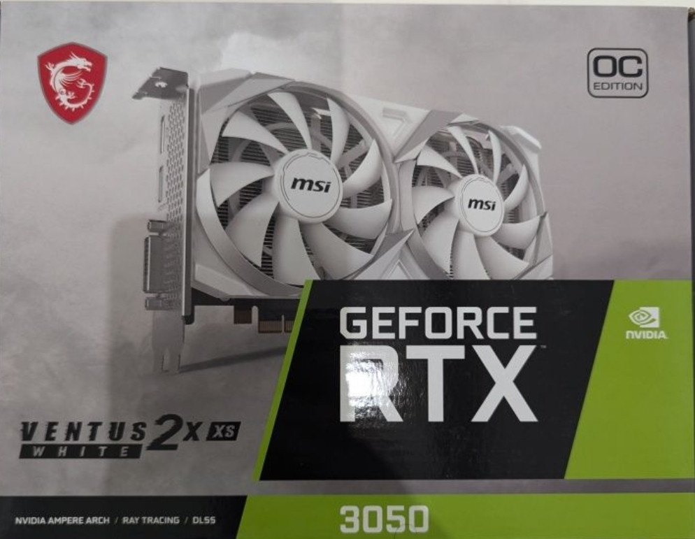 MSI GeForce RTX 3050 Ventus 2X XS White 8G OC Киев - изображение 2