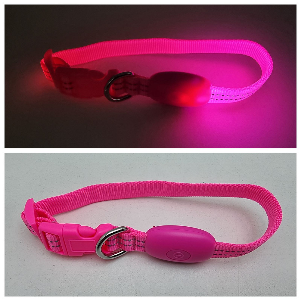 Нашийник для собак з LED підсвіткою 24917 Луцк - изображение 3