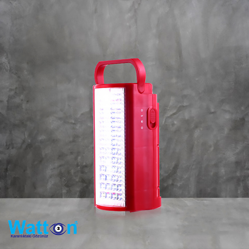 Фонарь переносной аккумуляторный светодиодный потративный Watton WT-353 прожектор кемпинговый Каменец-Подольский - изображение 7