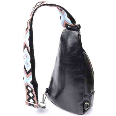 Сумка Vintage Жіноча з екошкіри Чорна (22776) Вінниця