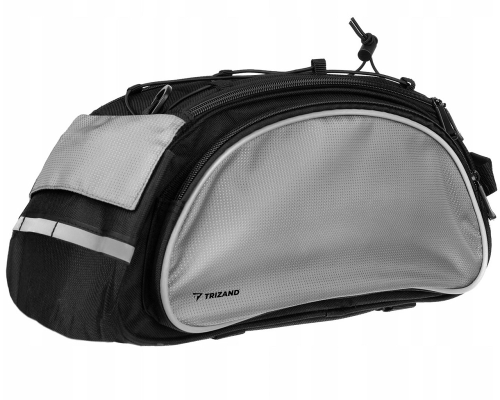 Сумка 13 литров для велосипеда на багажник с ремнем Trizand (SR14096) Нововолынск - изображение 2
