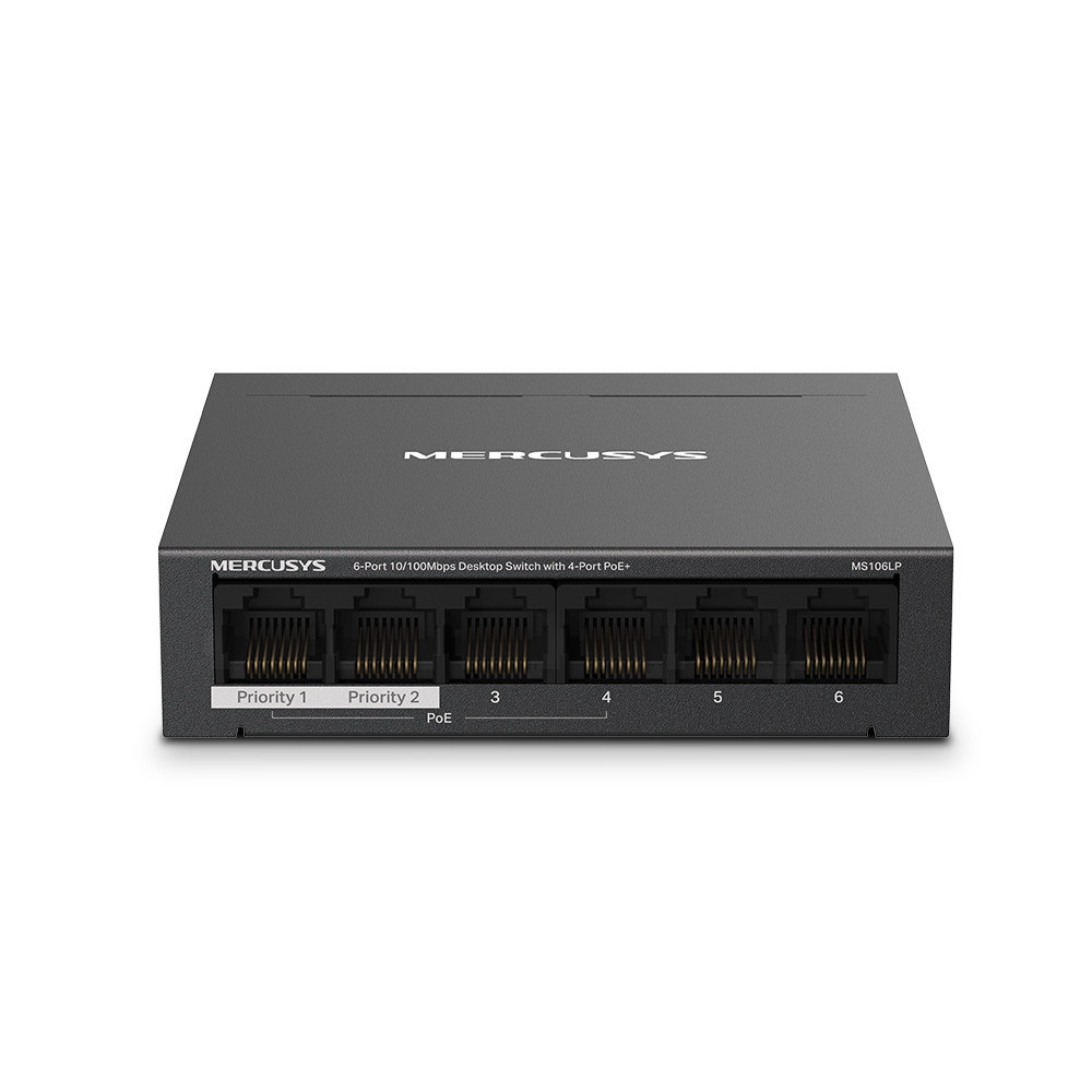 Комутатор Mercusys MS106LP некерований Харків - фото 1