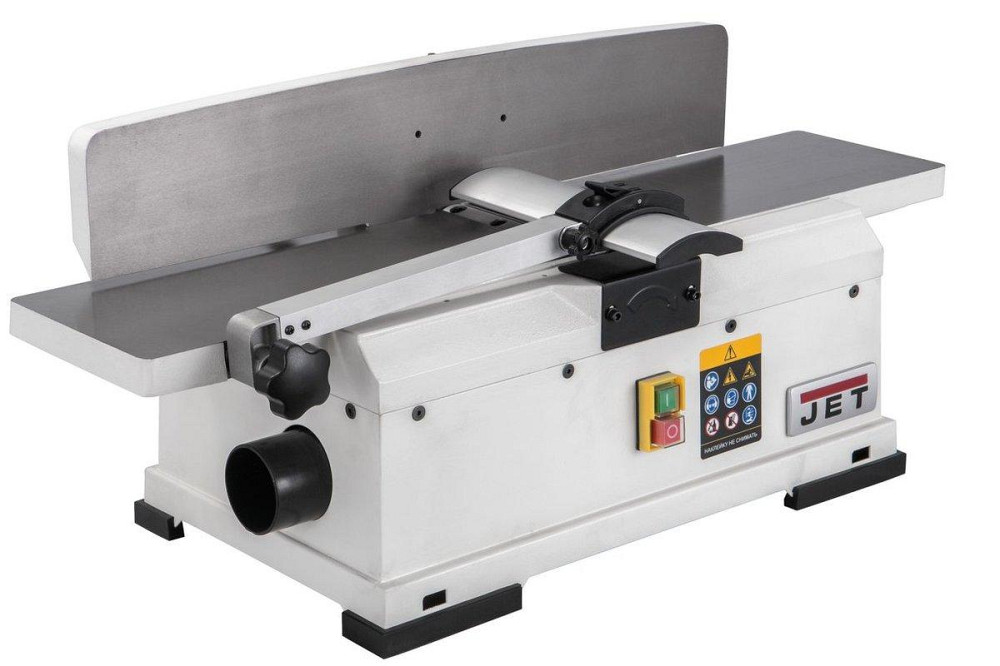 Фугувальний верстат JET JSJ-6 : 230В, 1,1(0,6) кВт. вал Ø=51мм 2 ножі 158х22х1,8 мм, брус 15 см -45° Одеса - фото 1
