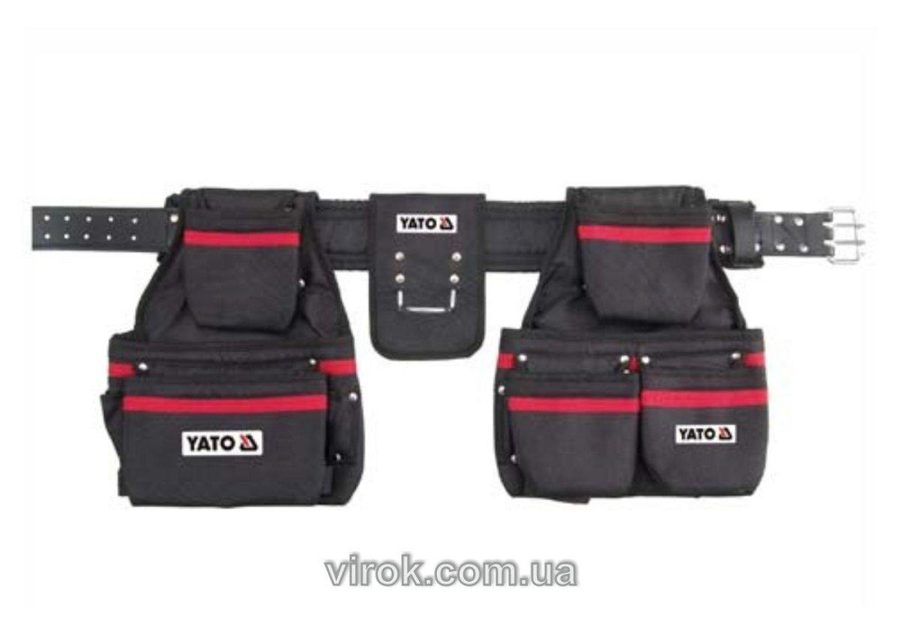 Пояс YATO з 21 кишенями для цвяхів та інструментів [10] Одесса - изображение 1