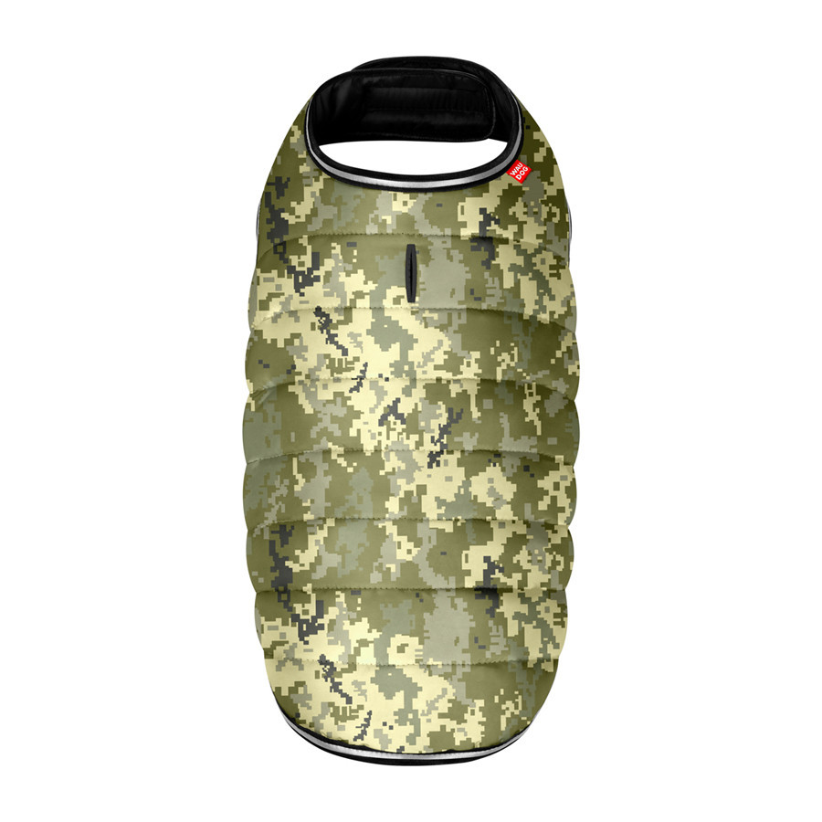 Курточка-накидка для собак WAUDOG Clothes, малюнок "Мілітарі", XXS, А 23 см, B 29-36 см, C 14-20 см Вінниця - фото 3