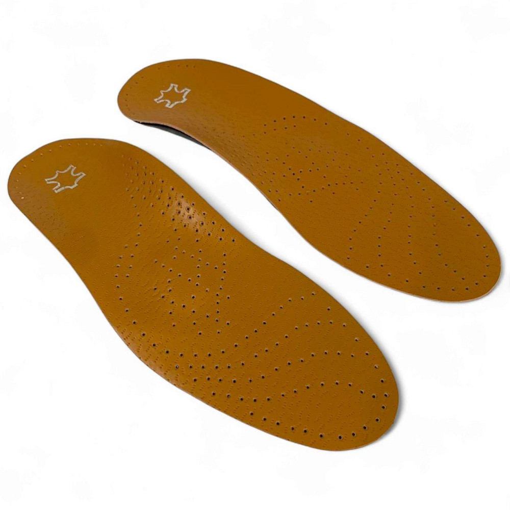 Ортопедические стельки Insoles Health с супинатором, кожаные, анатомические, для поддержки стопы, разные разме Харьков - изображение 7