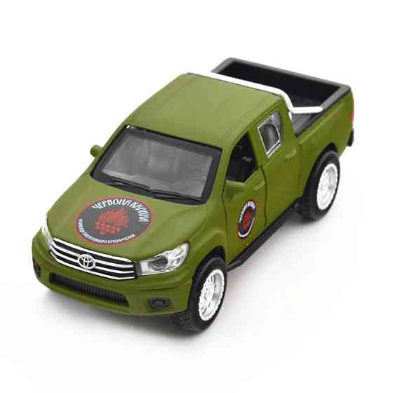 Автомодель серії «Шеврони Героїв» Toyota Hilux «Червона калина» TechnoDrive KM6119 Вінниця