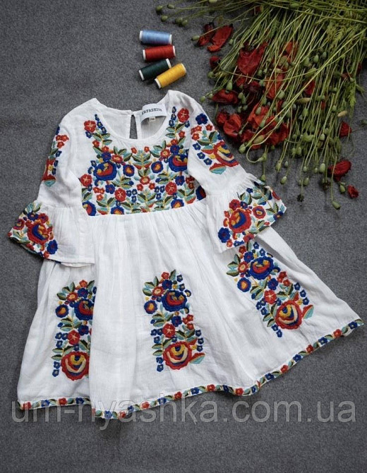 Дитяча вишита сукня натуральна тканина Кривий Ріг - фото 1