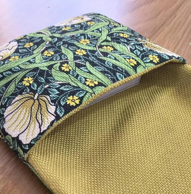 Сумка для зберігання карт Таро з квітковим узором, чохол для карток Таро 38*17 см. Київ - фото 5