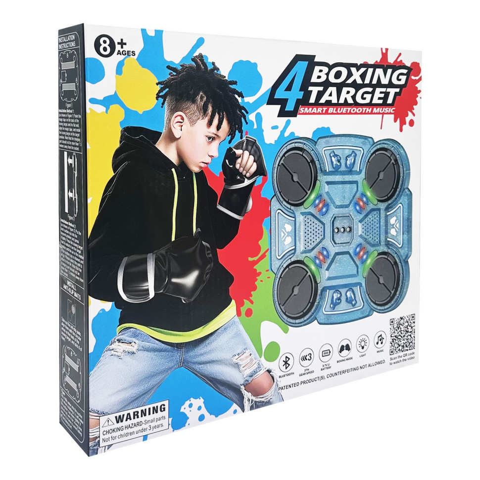 Настінний музичний бокс "Boxing Target" KB1811 з блютузом, на акумуляторі Вінниця - фото 1