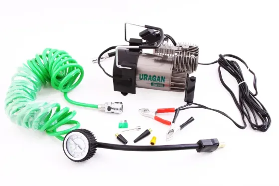 Компресор 200Вт/150psi/40л Uragan нажимах Вінниця