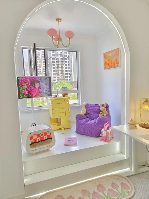 Світлодіодна люстра Хмаринка 5018 (Золота) на 5 плафонів Київ - фото 8