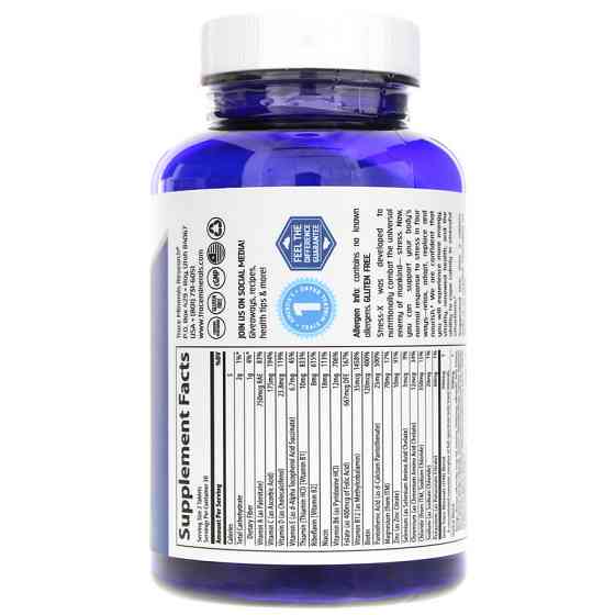 Захист від стресу Trace Minerals Research Stress-X 60 таб Київ