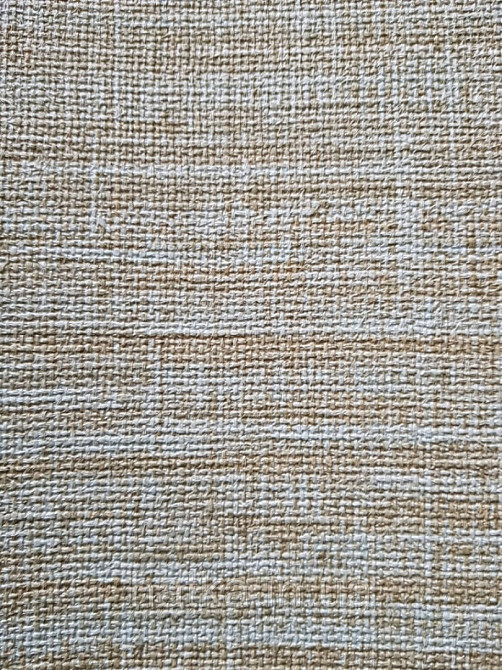 Шпалери вінілові на флізелін Sirpi AltaGamma Home 3 під тканину мішковину структурні салатові з жовтим Київ - фото 1