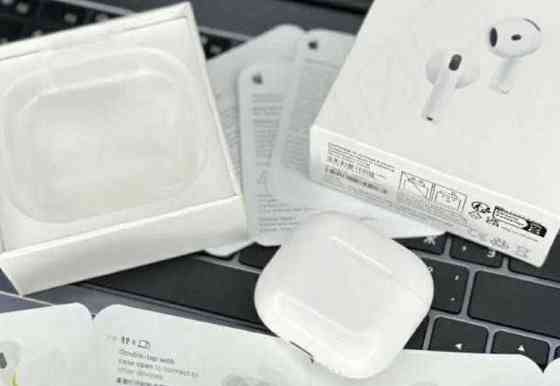 Топовые Наушники аірподс 4 1в1 +чехол.  Новинка! Киев