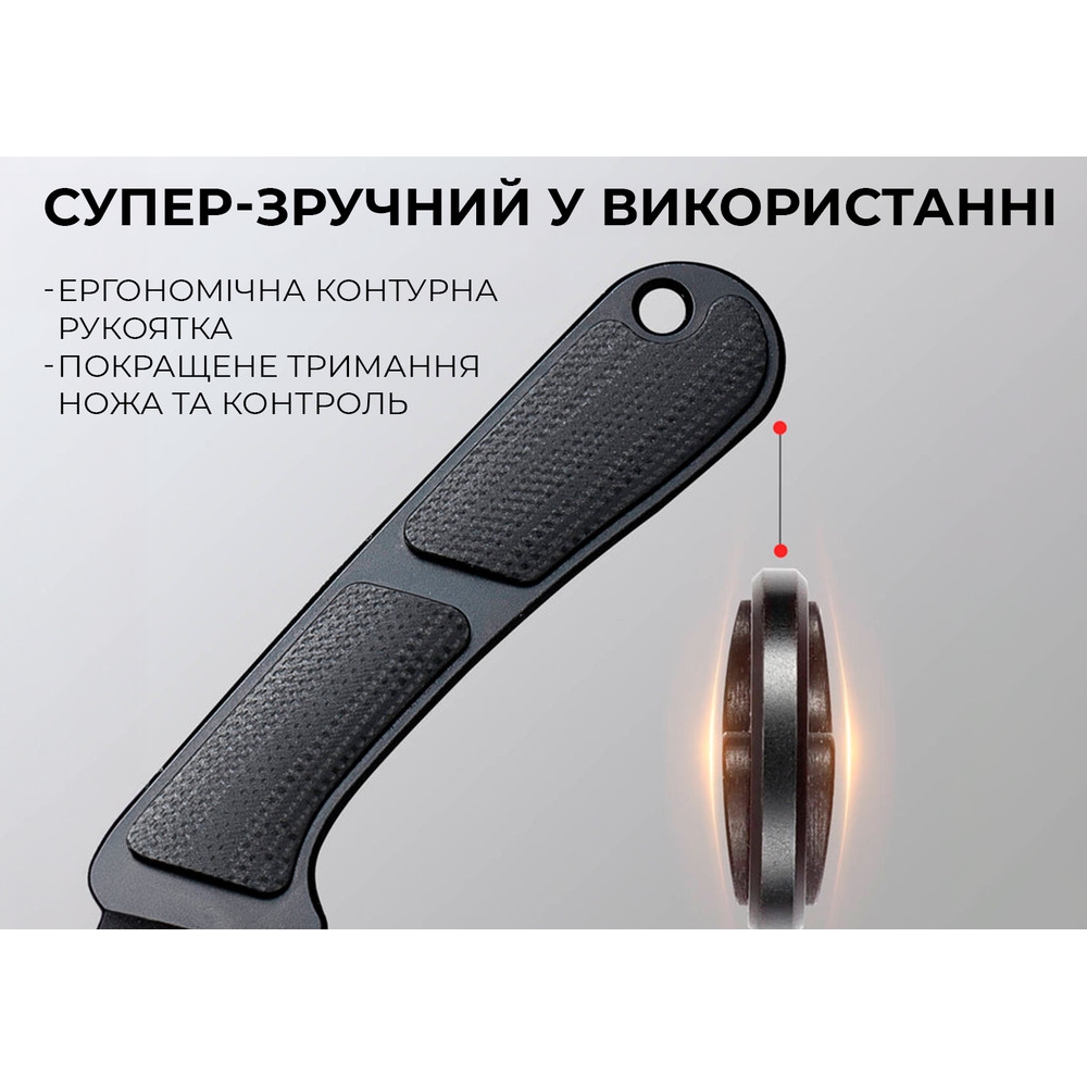 Ніж фіксований тактичний Civivi Mini Elementum, (5.7 см) Nitro-V / G10 чорний Киев - изображение 11