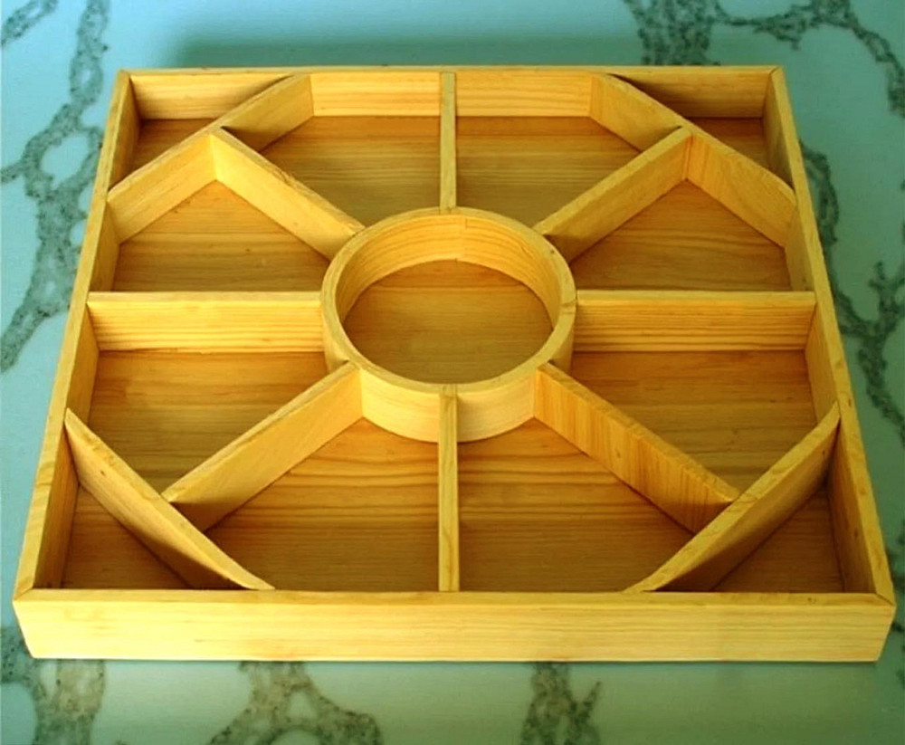 Менажница деревянная 