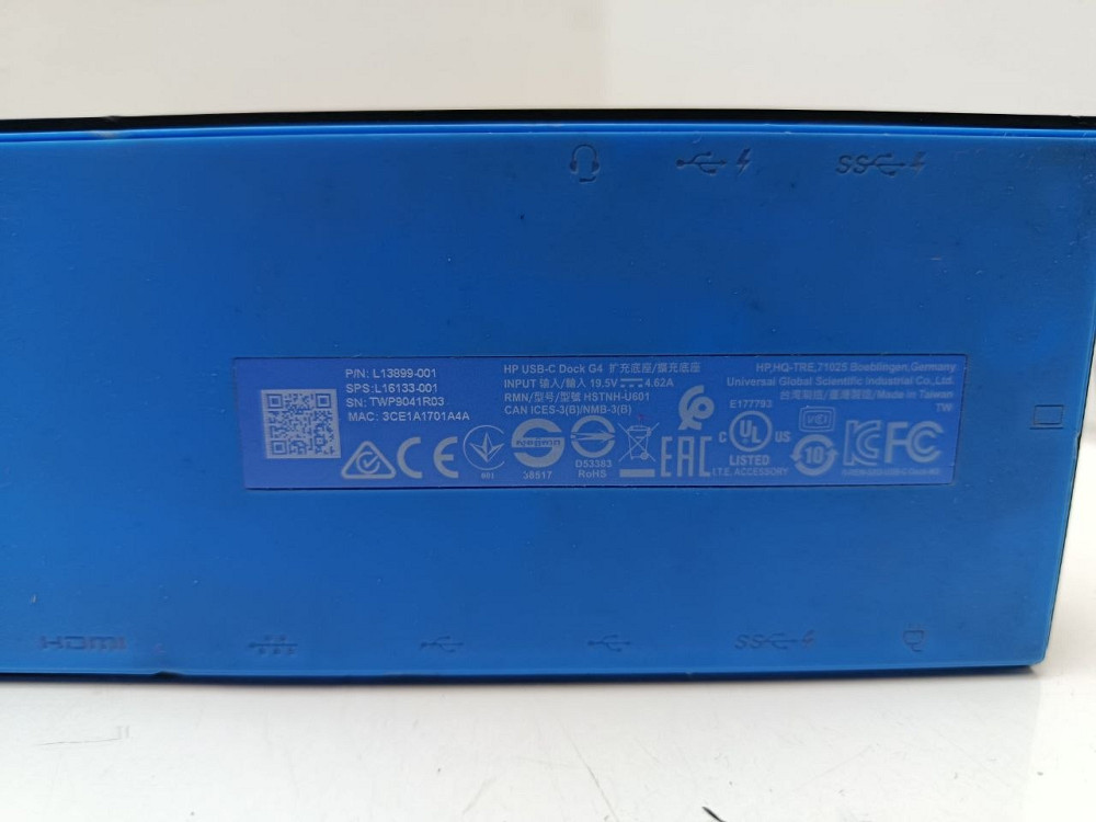 Док-станція HP USB-C Dock G4 HSTNH-U601 (товар вживаний) Луцк - изображение 3