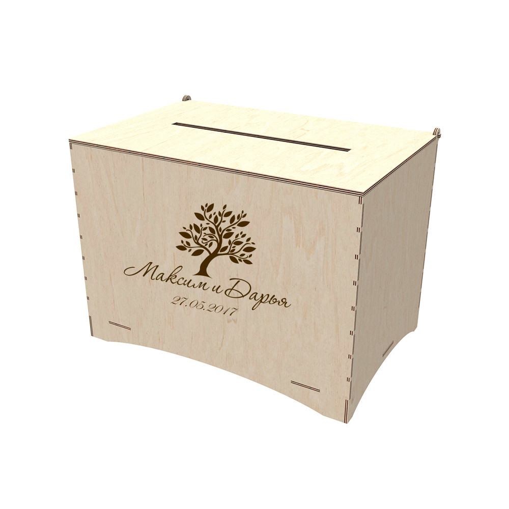 Скриня для конвертів, Весільна скарбниця 308х205х230мм Київ - фото 1