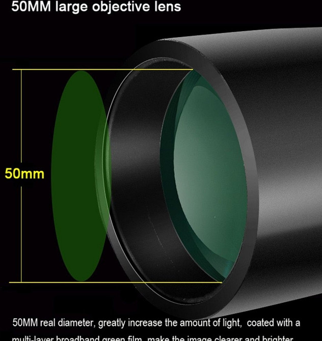 Телескоп (монокуляр)Borwolf 12-36X50 BAK4. Киев - изображение 2