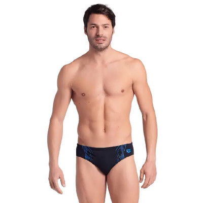 Плавки Arena Poseidonia Swim Briefs 007338-500 чорний 85 (3468337304203) Винница - изображение 1