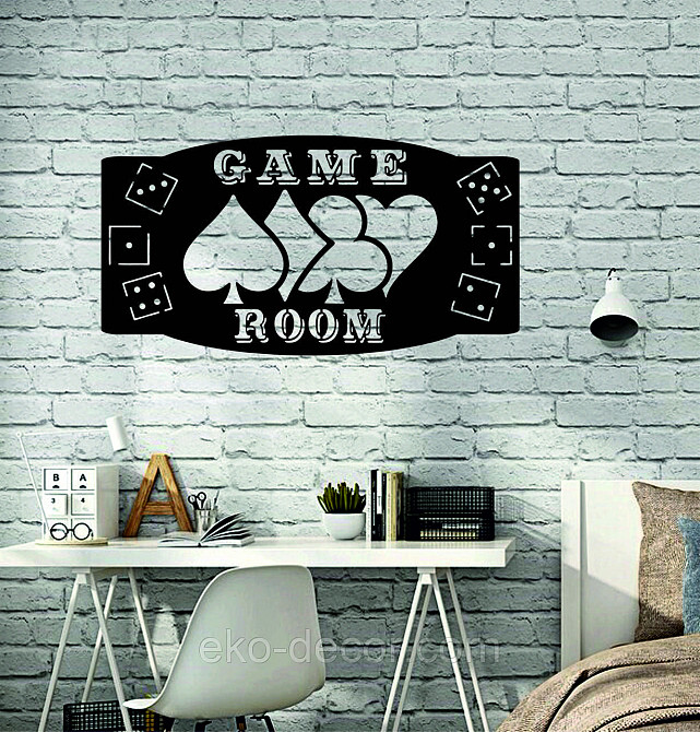 Декоративне настінне Панно «Ігрова кімната», Декор на стіну Київ - фото 6