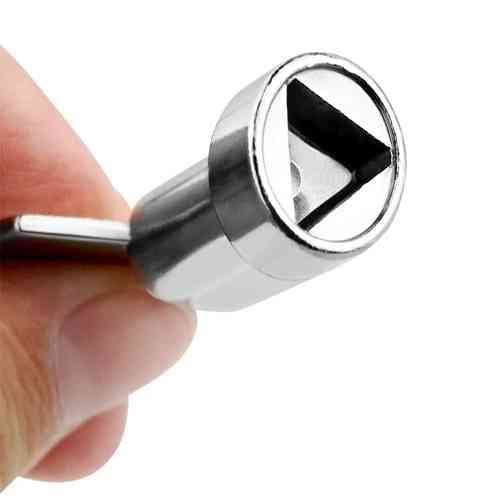 Ключ треугольник для щитовых шкафов люков, универсальный, MS705 Винница