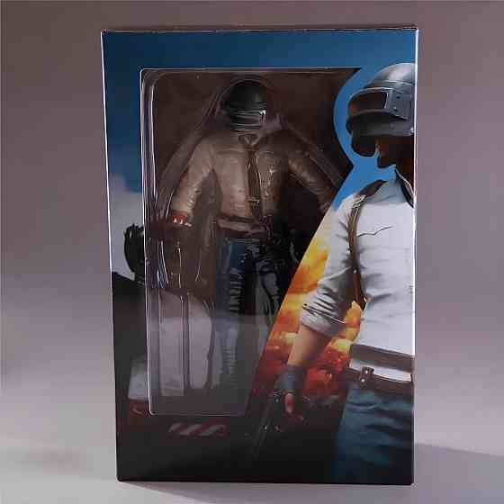 Фігурка PUBG RESTEQ — екшн-фігурка з гри PlayerUnknown's Battlegrounds, 17 см, з аксесуарами, подарункова коробка Київ