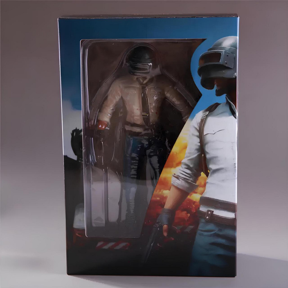 Фігурка PUBG RESTEQ — екшн-фігурка з гри PlayerUnknown's Battlegrounds, 17 см, з аксесуарами, подарункова коробка Київ - фото 4