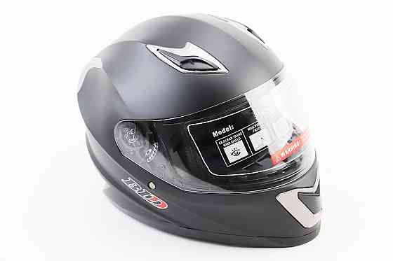 Шолом інтеграл, закритий BLD-M62 М (57-58см), ЧОРНИЙ матовий Киев