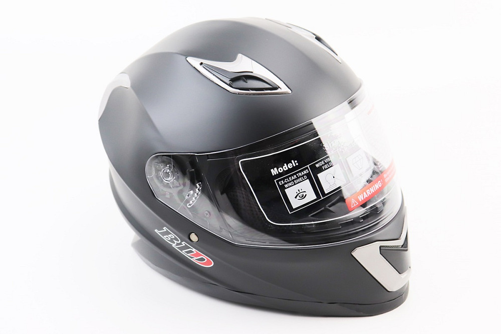 Шолом інтеграл, закритий BLD-M62 М (57-58см), ЧОРНИЙ матовий Киев - изображение 1