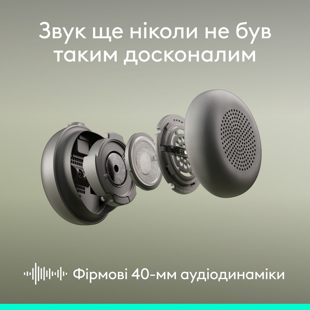 Bluetooth-гарнітура Logitech Zone Wireless 2 ES Graphite (981-001503) ( 19064 ) Харьков - изображение 3