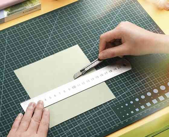 Коврик двусторонний А3 для ручной резки самовосстановительный Bigstren (19344) Нововолынск