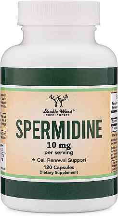Спермідин Double Wood Supplements Spermidine 10 mg 120 capsules Луцьк