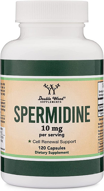 Спермідин Double Wood Supplements Spermidine 10 mg 120 capsules Луцьк - фото 1