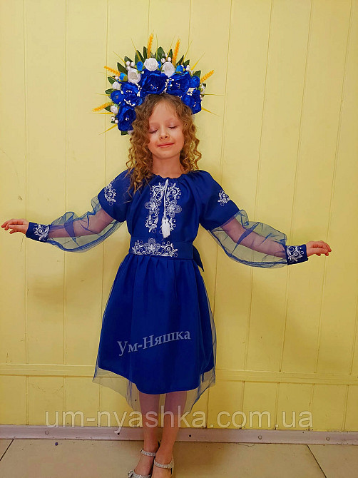 Дитяча вишита сукня вишиванка "Червона казка" Кривий Ріг - фото 9